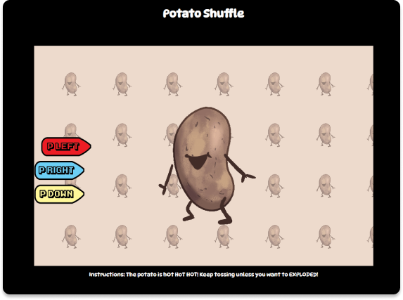 A overview of the project Potato Shuffle.