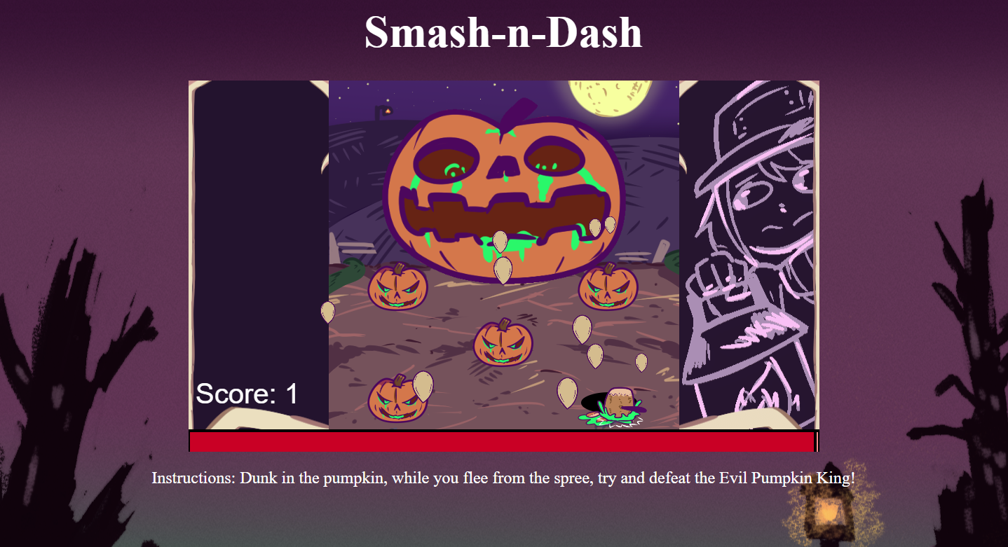 An overview image of a project called Smash N Dash.